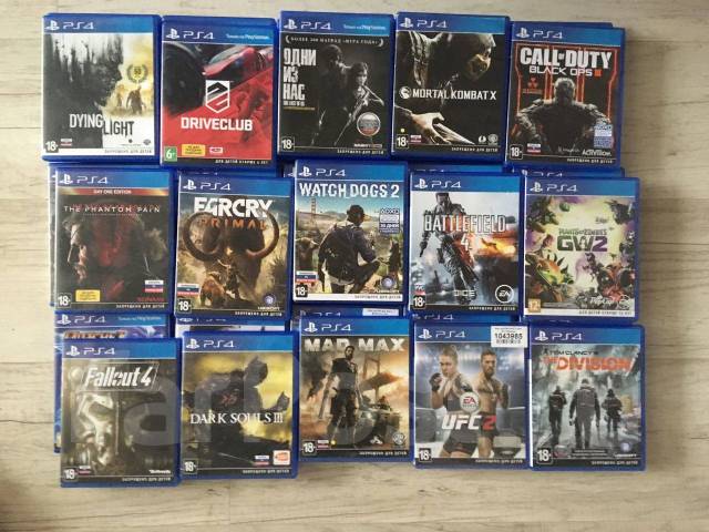 Продажа/обмен игр на Сони Плейстейшен 4 (игр очень много ) фото игр ...