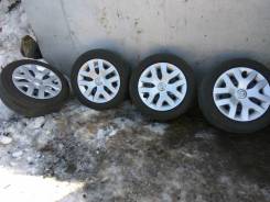 Японский комплект колес 205/55R16 5х114,3 ET40. 6.5x16 5x114.30 ET40 ЦО 66,1 мм.