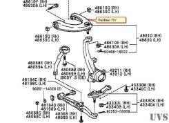 Рычаг TOYOTA CRESTA GX90