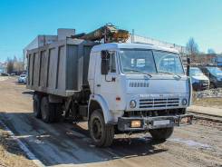 КамАЗ 53229. Ломовоз Камаз 53229-15 6х4 с КМУ на 1,5 тонн 2006 года, 10 850 куб. см., 11 600 кг.