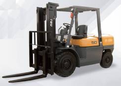 TEU FD50T. Вилочный погрузчик 5 тонн, в идеальном состоянии, 5 000 кг., Дизельный