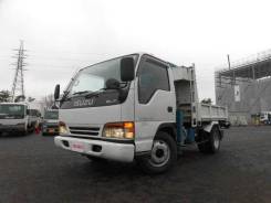 Isuzu Elf. Самосвал с манипулятором, 4 600 куб. см., 2 750 кг. Под заказ