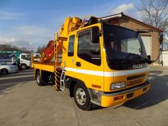 Isuzu Forward. Автобуровая 2003г с крановой установкой., 8 200 куб. см., 5 500 кг.