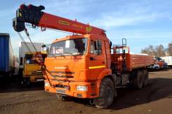 КамАЗ 43118 Сайгак. Грузовик бортовой с краном-манипулятором Камаз-43118, 11 762 куб. см., 10 000 кг.