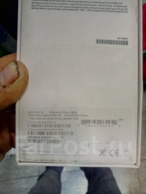 Apple iPhone 6. �/�, �����, 3G, 4G LTE ����