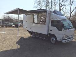Isuzu Elf. фургон-автолавка 4WD, 3 000 куб. см., 2 000 кг.