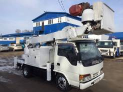 Isuzu Elf. Автовышка , 1996 г. в. 15 метров, 4 600 куб. см., 15 м.