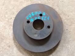 Диск тормозной. Toyota Corolla Fielder, CE121, CE121G, NZE120, NZE121, NZE121G, NZE124, NZE124G, ZZE122, ZZE122G, ZZE123, ZZE123G, ZZE124, ZZE124G Toy...
