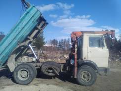 МАЗ 5551. Продается самосвал с крановой установкой, 2 000 куб. см., 8 000 кг.