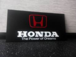 Табличка. Honda