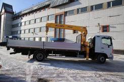 Soosan SCS514. КМУ Isuzu FSR90SL-PCUS + КМУ Std, борт алюминий 6.5*2.55, 5 193 куб. см., 8 155 кг.