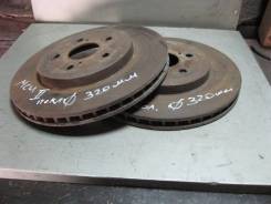 Диск тормозной. Lexus RX330, GSU30, GSU35, MCU33, MCU35, MCU38 Lexus RX350, GSU30, GSU35, MCU33, MCU35, MCU38 Lexus RX300, GSU35, MCU35, MCU38 Lexus R...