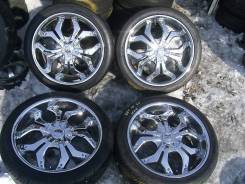 Продам комплект литья с резиной на джип. 9.0x22" 6x139.70 ET35 ЦО 106,0 мм.