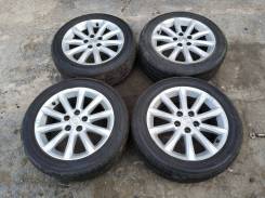 Колеса Crown 215/55R17 2015г Bridgestone. 7.0x17" 5x114.30 ET40