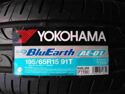 Yokohama BluEarth AE-01. Летние, 2018 год, без износа, 4 шт