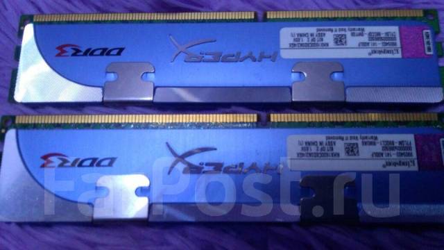 Оперативная память Kingston KHX1600C8D3K2/4GX DDR3, 4 гб, б/у, в ...