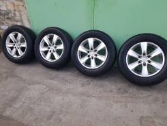 Продам диски+шины 265/60/18 на Prado 120/150 Pajero. 7.5x18 6x139.70 ET25 ЦО 106,0 мм.