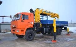 КамАЗ 43118 Сайгак. Манипулятор КМУ Камаз 43118 Soosan SCS866LS, 10 000 куб. см., 7 000 кг., 27 м.