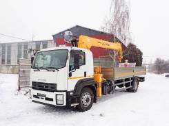 Soosan SCS746L. КМУ Isuzu FVR34UL-SDUS+КМУ Top, борт сталь 7.4*2.55*0,6, 7 790 куб. см., 12 300 кг.