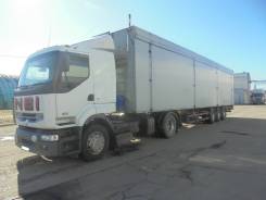 Renault Premium. с Щеповозом Schmitz, 11 116 куб. см., 10 т и больше