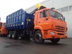 Майкопский машиностроительный завод Майман-110S. КМУ Ломовоз КамАЗ-65115-773094-42(Евро-4), кузов 30 куб., Майман-110S, 1 000 куб. см., 11 000 кг., 6x...