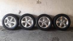 Красивый компл кол WEDS Leonis 17*7 JJ(+37) Bridgestone Duler HL2014г. 7.0x17 5x114.30 ET37 ЦО 73,1 мм.