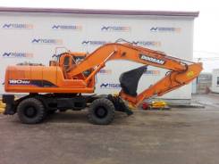 Doosan Solar. Экскаватор колесный 180W-V, б/у (2012 г. в., 6448 м/ч)