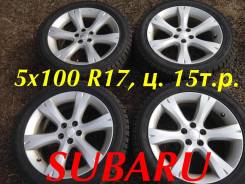 Subaru. 7.0x17", 5x100.00, ET55