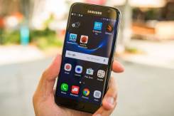 Samsung Galaxy S7. Б/у, 32 Гб, Черный, 3G, 4G LTE, Dual-SIM