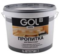 Пропитка для БАНЬ и САУН GOL sauna 3л/2 311-3