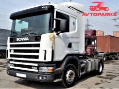 Scania. Седельный тягач R124L, 11 705 куб. см., 13 116 кг.