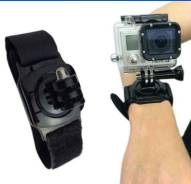 Крепление GoPro, напульсник поворотное во Владивостоке Крепления.