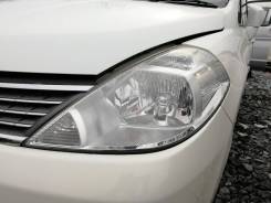 Фара. Nissan Tiida Latio, SC11, SJC11, SNC11 Nissan Latio, SC11 Nissan Tiida, C11, C11X, JC11, NC11 Двигатели: HR15DE, MR18DE, HR16DE