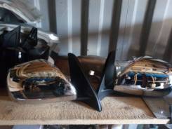 Накладка на зеркало. Toyota Land Cruiser Prado, GRJ120, GRJ120W, GRJ125, GRJ125W, KDJ120, KDJ120W, KDJ125, KDJ125W, KZJ120, LJ120, LJ125, RZJ120, RZJ1...