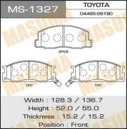 Колодки дисковые MASUMA аналог MS-1218 (1/12) MS-1327