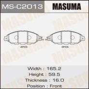 Колодки дисковые MASUMA PATHFINDER/ R52R front (1/8) MS-C2013