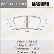 Колодки дисковые MASUMA NX200/ ZGZ10L, ZGZ15L rear (1/12) MS-C1009