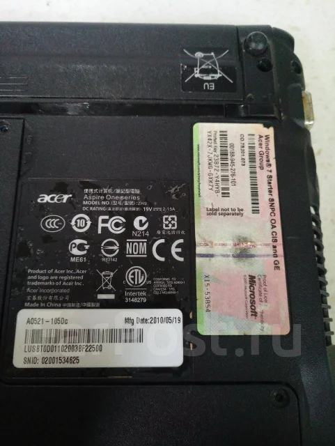 Acer Aspire One 521 ����