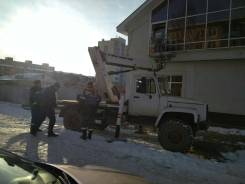 ГАЗ 3309. Автовышка АГП-3732 на базе ГАЗ-3309 2013г., 4 750 куб. см., 22 м.