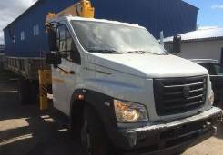 Soosan SCS334. Кран манипулятор КМУ Газон NEXT , 7 000 куб. см., 3 200 кг.