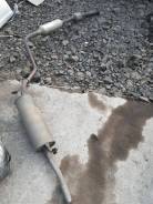 Глушитель. Toyota Yaris, NCP11, NCP12 Toyota Platz, NCP12 Toyota Vitz, NCP13 Toyota Echo, NCP11, NCP12 Двигатели: 1NZFE, 2NZFE