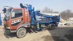 Mitsubishi Fuso. Ямобур автобуровая, 8 200 куб. см.