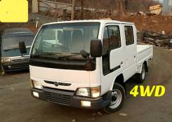 Nissan Atlas. 4WD, двухкабинник + борт, 3 200 куб. см.