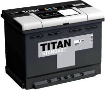 Titan. 90 А.ч., Обратная (левое), производство Россия