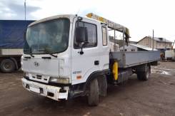 Hyundai HD120. Грузовик манипулятор Hyundai HD 120., 16 606 куб. см.