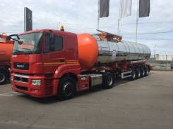 Сеспель SF4B32. Полуприцеп-цистерна SF4B32, 27 300 кг.