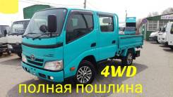 Toyota ToyoAce. Toyota Toyoace 4WD, двухкабинник+борт, 3 000 куб. см., до 3 т