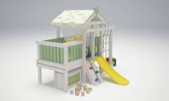Игровой комплекс - кровать "Савушка Baby - 3"