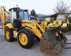 Услуги экскаваторов погрузчиков Komatsu WB 97S-5, Гидромолот