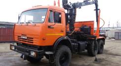 КамАЗ 43114. Камаз лесовоз с краном манипулятором, 10 800 куб. см., 3 000 кг., 14 000,00 кг.